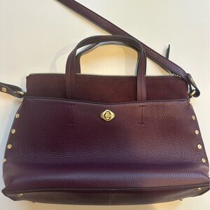 BRAND NEW Aimee Kestenberg Elegant Purple Women's Handbag